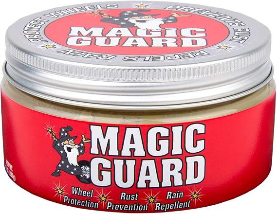 Magic Guard– Best Wheel Wax – Sealant & Protection for All Wheels – Easy Removal of Brake Dust & Road Grime - Hydrophobi