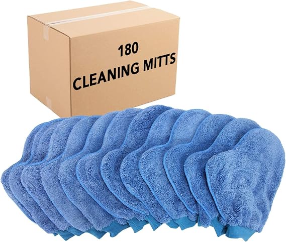 Arkwright Microfiber Cleaning Dusting Mitts - Smart Choice Quick Dry Dust Mitt Glove, Duster for Home Furniture, Car and