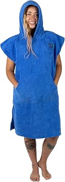 COR Surf Poncho Changing Towel Robe with Hood and Front Pocket | Thick Quick Dry Microfiber Wetsuit Poncho Towel for Sur