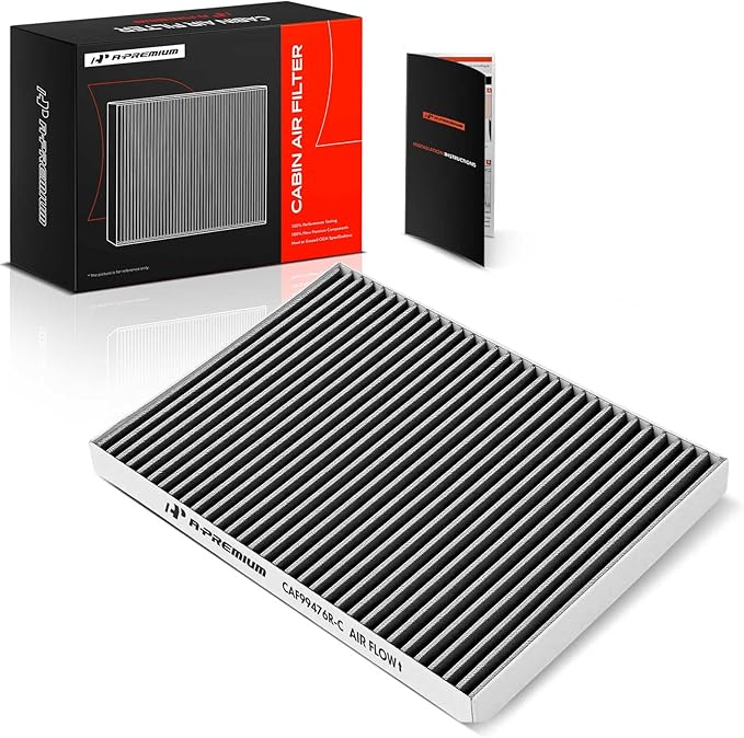 A-Premium Cabin Air Filter with Activated Carbon Compatible with Tesla