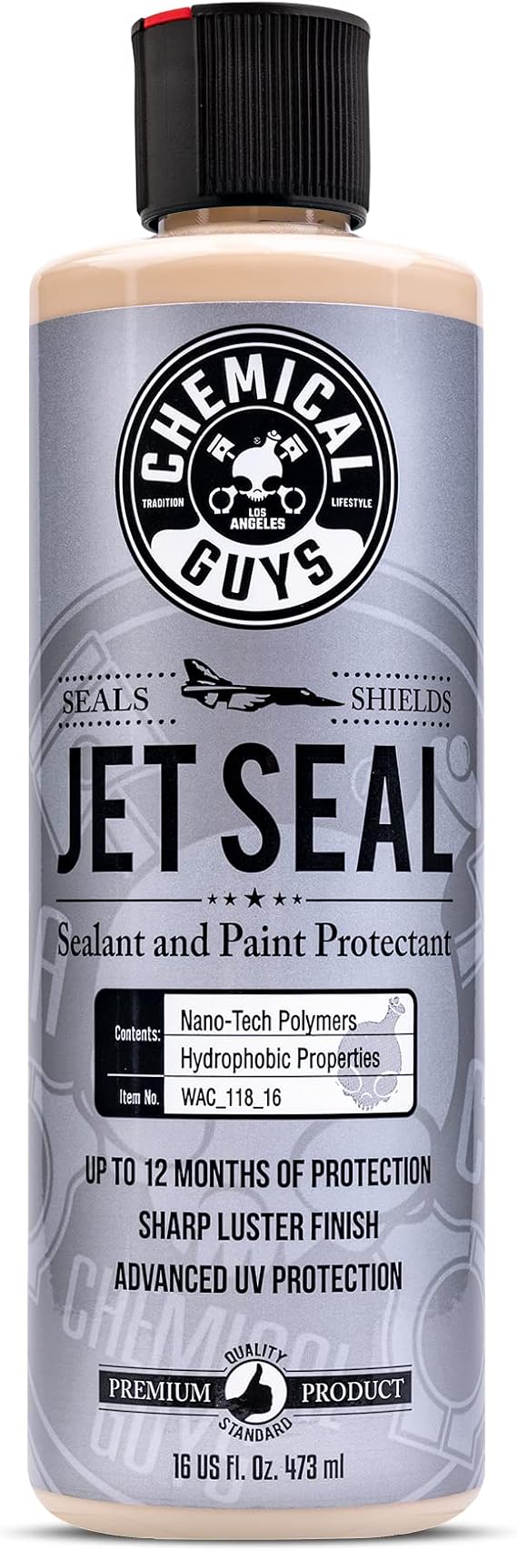 Chemical Guys, JetSeal Anti-Corrosion Paint Sealant & Protectant, 16 oz