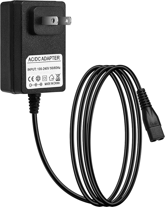 Replacement Eletalker Electric Spin Scrubber Charger Compatible with Sweepulire,Welzona,Hymeago KS-2629,Eletalker EL2S EL3B Electric Spin Brush Charger for Cleaning Power Cord Adapter