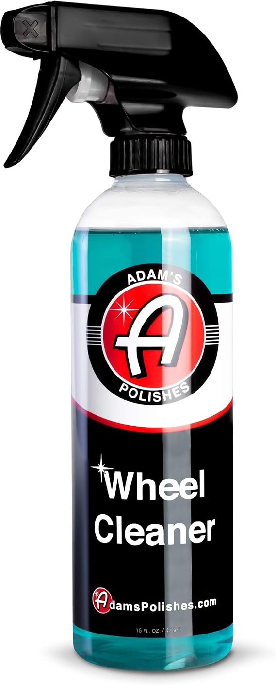 Adam's Polishes Wheel Cleaner 16oz - Tough Wheel Cleaning Spray for Car Wash Detailing | Rim Cleaner & Brake Dust Remove