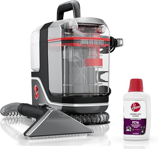 Hoover CleanSlate XL Deep Cleaning Spot Cleaner, FH15000V + Hoover Pet Portable Spot Carpet Cleaning Shampoo, 32 oz Form