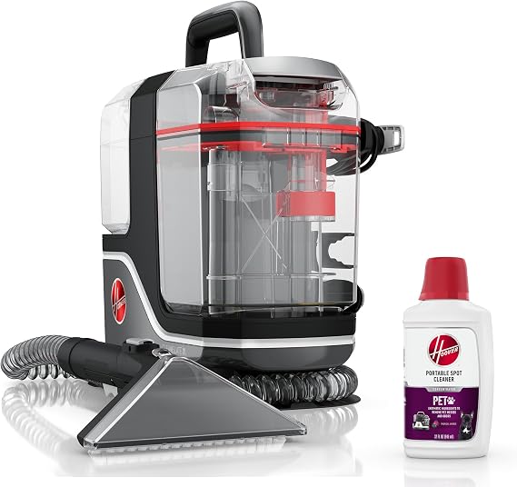 Hoover CleanSlate XL Deep Cleaning Spot Cleaner, FH15000V + Hoover Pet Portable Spot Carpet Cleaning Shampoo, 32 oz Form