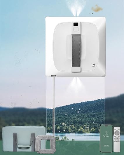 Yoolax Window Cleaning Robot 2.0, Intelligent Robot Window Cleaner