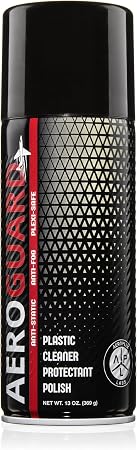 AeroGuard Acrylic and Plastic Windscreen Cleaner, Polish and Protectant for Aviation (13 oz)