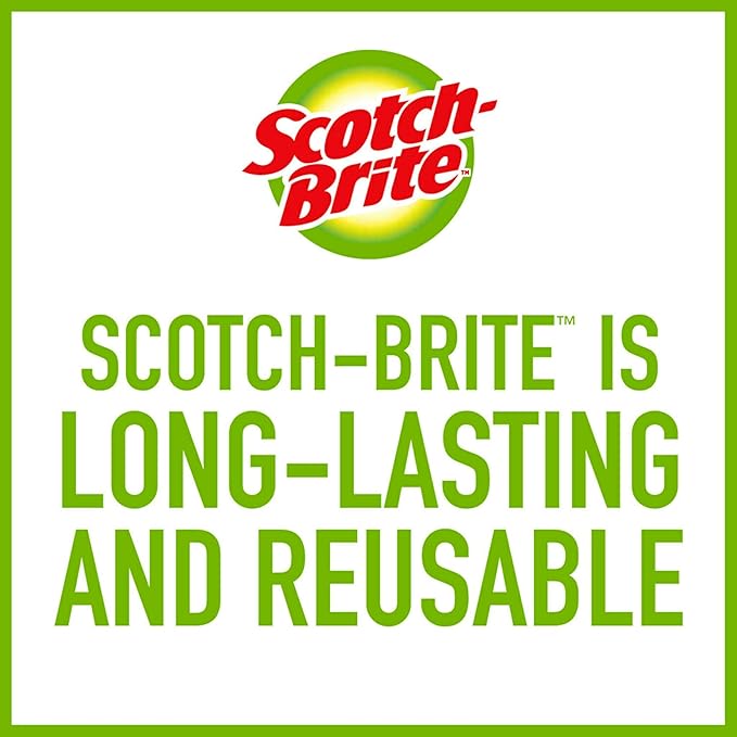Scotch-Brite Odor Resist Soap Control Dishwand Brush, 1 Cleaning Dish Wand Brush, Precise Soap Control, Leak-Free Guarantee, Safe on Dishes, Nonstick Cookware, Tubs (Pack of 4)