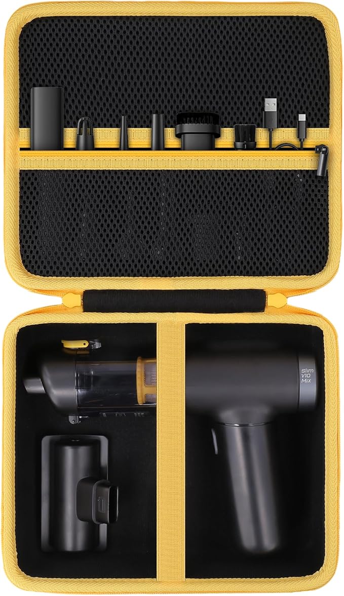 Aenllosi for Fanttik Slim V10 Mix/Slim V9 Mix Cordless Car Vacuum Hard Case, Fanttik Car Vacuum Organizer (Case Only)