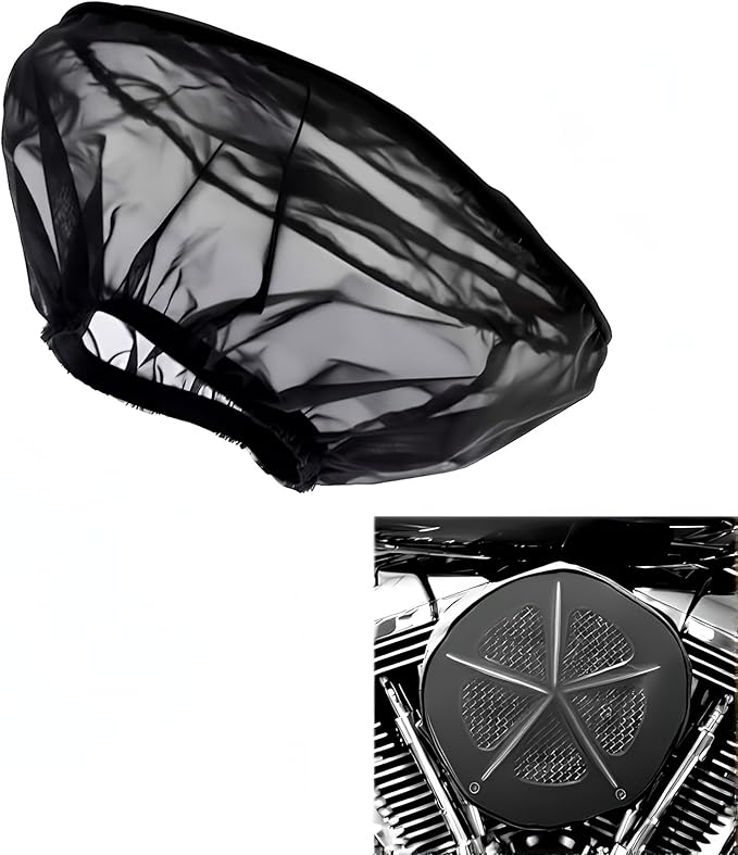 Motorcycle Waterproof Air Filter Rain Sock Dustproof Protective Cover for Harley Davidson Touring Road King Street Glide Softail Fat Boy