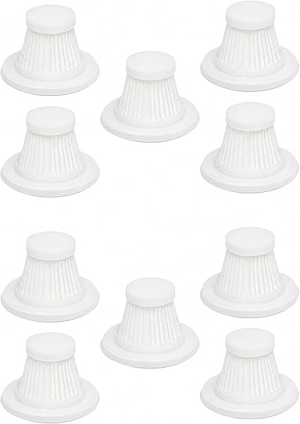 PUREBURG Replacement Filter Compatible with KMM LT-117C Handheld Car Vacuum Cleaner 9000Pa,10-Pack Washable HEPA Filter 
