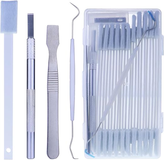 Disposable Detail Cleaning Brush for Tight Spaces, Detail Gap Crevice Cleaning Tool Set, Toilet Bowl Corner Hinge Scrubb
