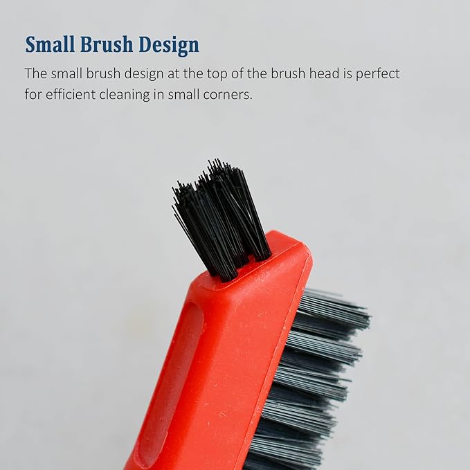 6pcs Nylon Brushes for Cleaning, Small Cleaning Brushes for Tight Spaces, Car Detailing Brush Set for Cleaning Dust in Holes