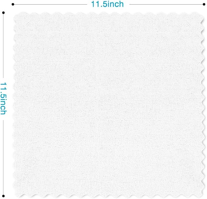 Orighty Microfiber Cleaning Cloth, 800 Pack Highly Absorbent Cleaning Rags, Household Cleaning Supplies, Reusable Microfiber Towels Lint Free Cloths for House, Kitchen, Car Care, 12x11 inch, White