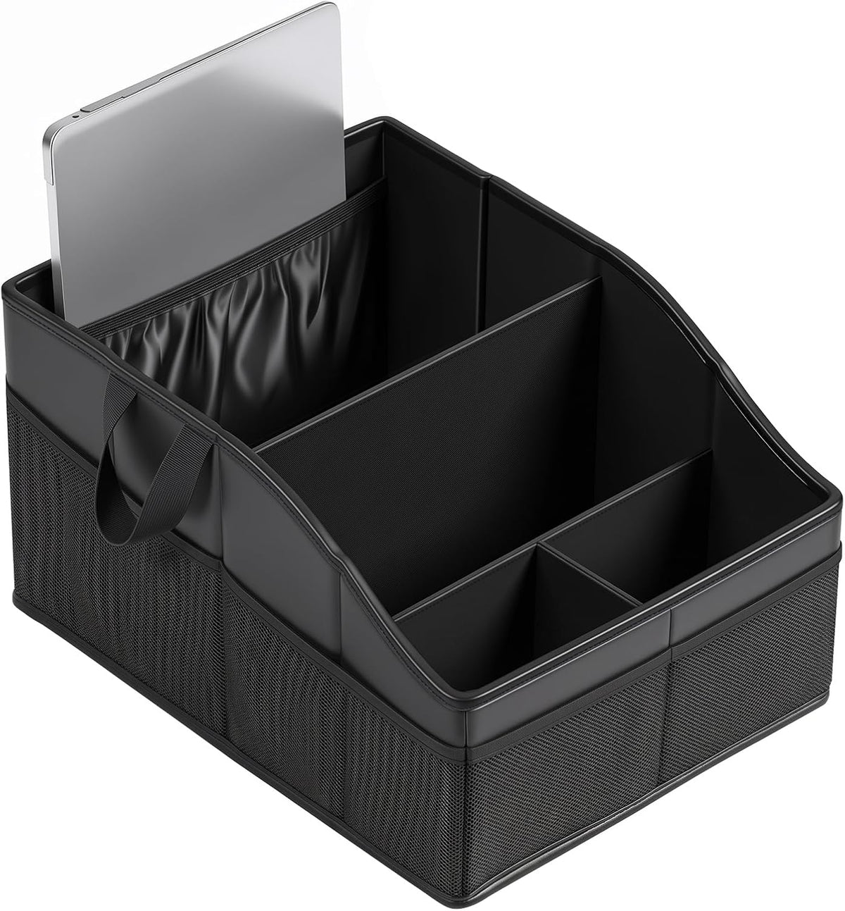 Support Up to 35 lbs Leather Car Organizer for Backseat, Non-Slip