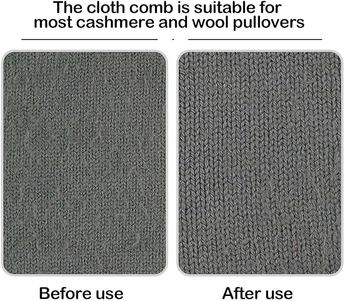 BlingKingdom 2pcs Wool Cashmere Comb Manual Portable Sweater Comb Pill Remover Wooden Pilling Fuzz Fabric Lint Remover Clothing Brush Tool for Clothing Garments Knitwear Cashmere Woolens Coats Shaver