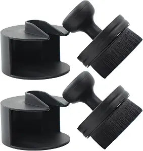 VIKING Tire Shine Applicator Brush for Car Detailing, with Stand, 2 Pack