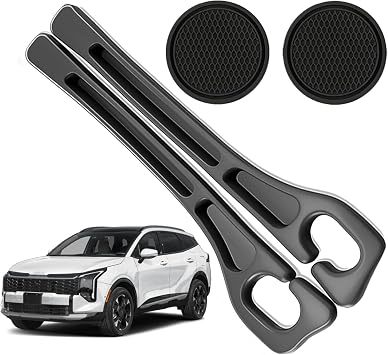 Car Seat Gap Filler Organizer Compatible with Kia Sportage Accessories Seat Gap Plug Blocker with Storage Slot Non-Slip 