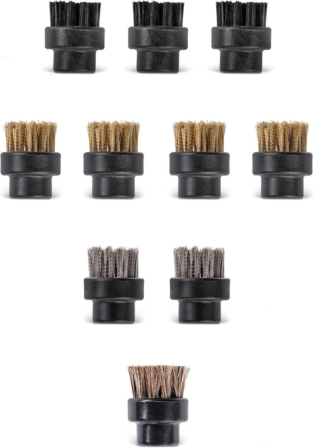 Small Assorted Brushes - Accessories for Steam Cleaner