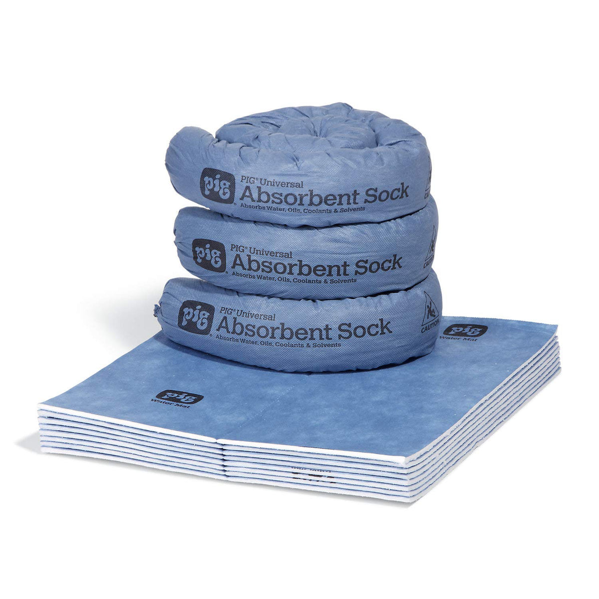 Water Absorbing Kit | Absorbs up to 5 Gallons per kit | Blue | PM50490