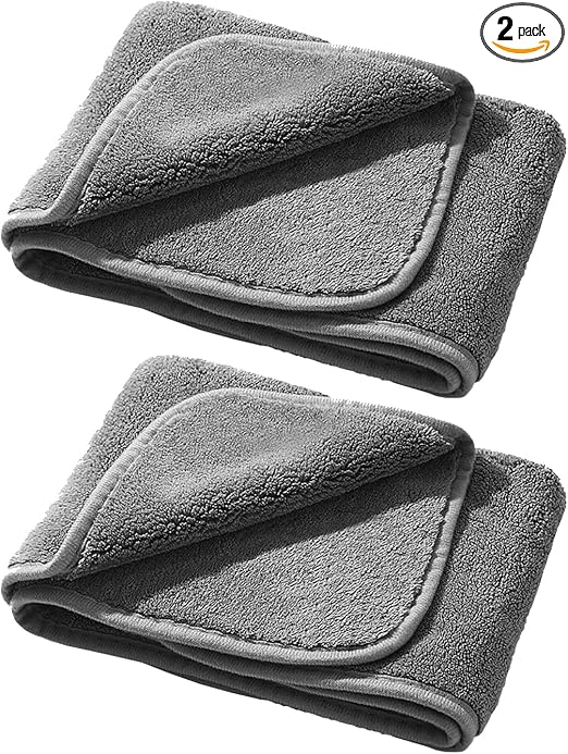1 Pack 2 Pcs Microfiber Towels for Cars, Car Drying Towel,11.8in*23.6in Highly Absorbent Drying Towel, Suitable for Cars