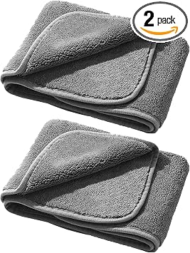 1 Pack 2 Pcs Microfiber Towels for Cars, Car Drying Towel,11.8in*23.6in Highly Absorbent Drying Towel, Suitable for Cars