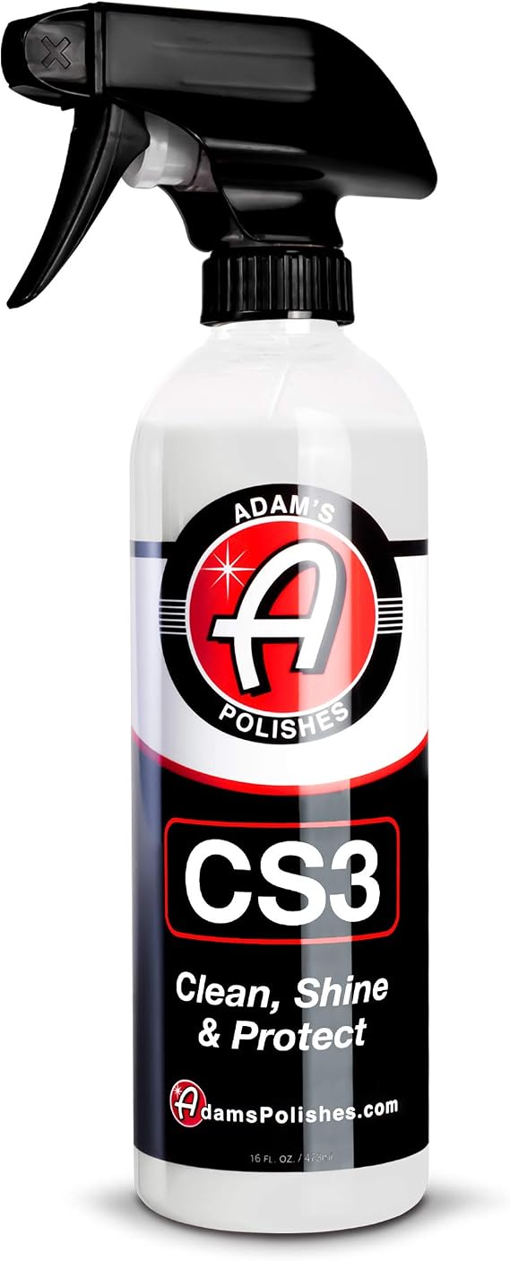 Adam's Polishes CS3 (16oz) - Ceramic Spray Coating That Cleans, Shines & ProtectsTop Coat Car Wash Polish & Paint Protec