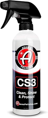 Adam's Polishes CS3 (16oz) - Ceramic Spray Coating That Cleans, Shines & ProtectsTop Coat Car Wash Polish & Paint Protec