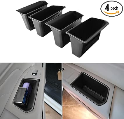 Door Side Storage Box Handle Container for 2018-2023 VW Atlas /Cross Sport