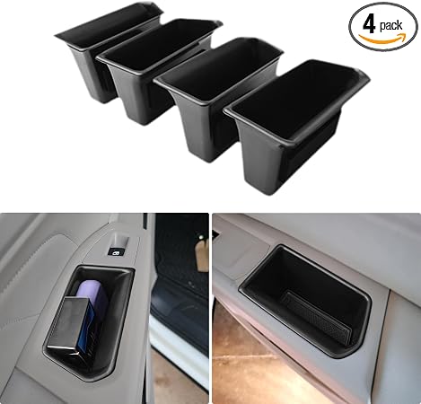 Door Side Storage Box Handle Container for 2018-2023 VW Atlas /Cross Sport