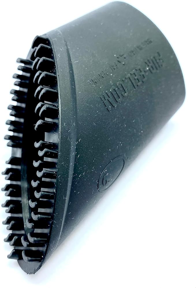Buff Brite Pet Grooming Tool Fur-EEL FANG PRO Cat & Dog Hair Remover, Black