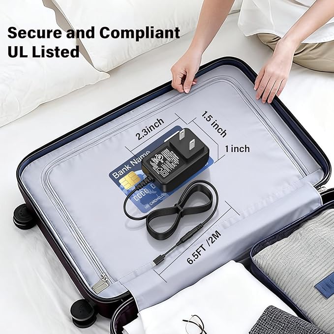 5V USB C Electric Spin Scrubber Charger Replacement Fit for YKYI, for Bomves Cordless Cleaning Brush, Power Cord AC Adapter for Keimi, for Leebein, for Highyes, for TUYU Power Shower Cleaner Scrubber
