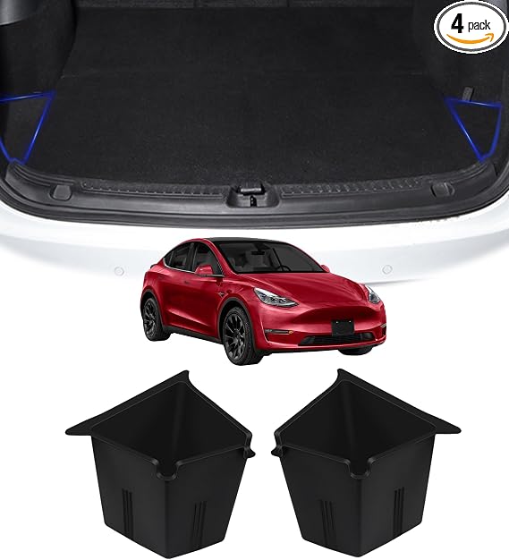 PM Trunk Storage Bins for Tesla Model Y 2020-2025