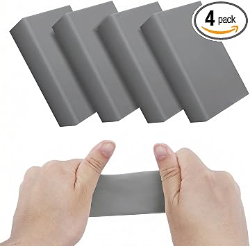 IPELY 4 Pack 100g Gray Clay Bar, Premium Clay Bars Auto Detailing Kit, Car Clay Bar for Car Wash, Magic Clay Bars Cleane