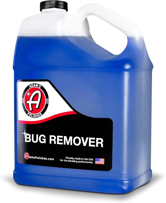 Adam's Bug Remover Gallon - Effectively Remove Contaminants From Car Paint, Windows or Bumper Parts & Accessories After 
