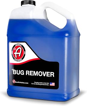Adam's Bug Remover Gallon - Effectively Remove Contaminants From Car Paint, Windows or Bumper Parts & Accessories After 