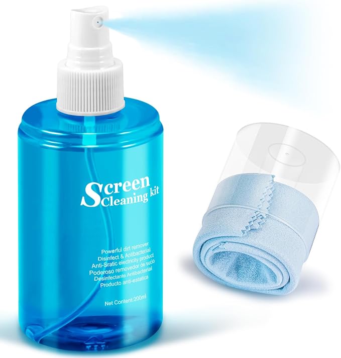 walrfid Car Screen Cleaner Spray, Computer Touchscreen Mist Cleaning Kit