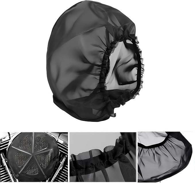 Motorcycle Waterproof Air Filter Rain Sock Dustproof Protective Cover for Harley Davidson Touring Road King Street Glide Softail Fat Boy