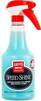 Griot's Garage Speed Shine for Car Detailing, Quick Detailer for All Exterior Surfaces, Trim and Wheels, Provides a Glos