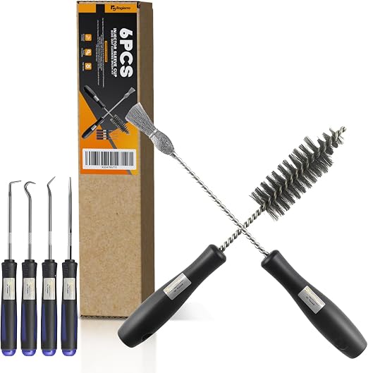 Injector Sleeve Cup/Seat/Bore Cleaning Brush Kit Replace AP0084 AP0085 3252 Compatible with Ford 1994~2018 Powerstroke 6