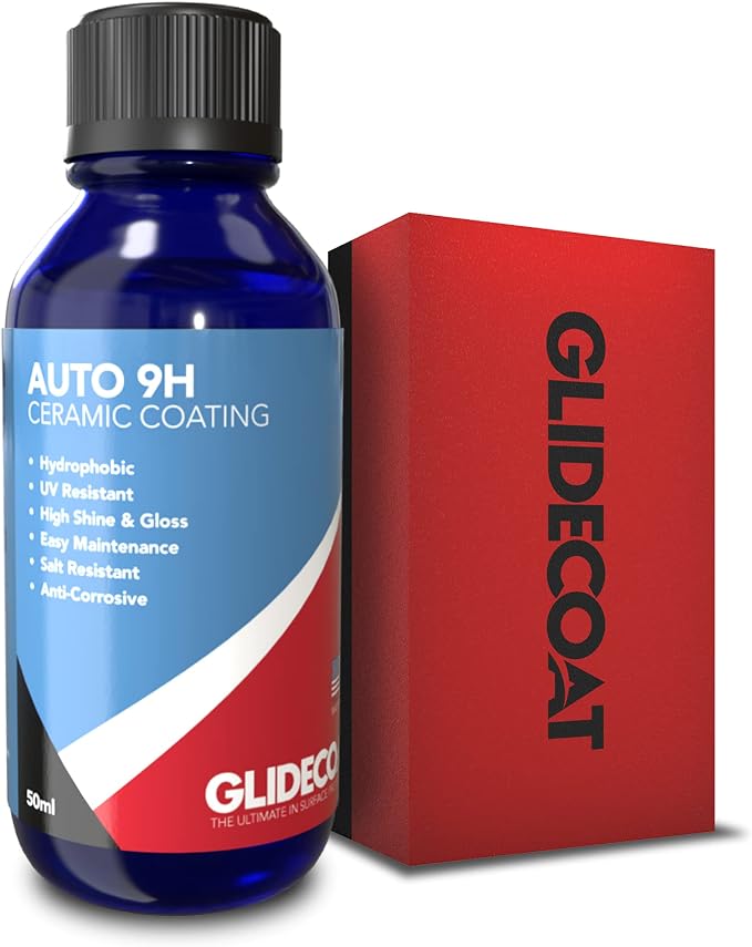 Auto 9H Ceramic Coating 50ML - Ceramic Coating Kit - Professional Protection with Easy Application! High Gloss - Extreme
