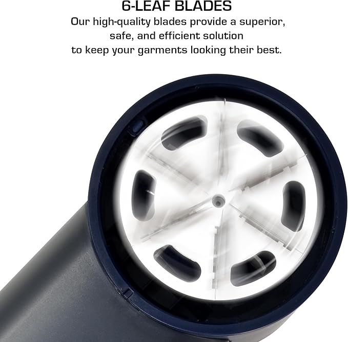 Electrolux Fabric Shaver Replacement Blades, 4-Pack, High Qulity 6-Leaf Blades for Safe and Efficient Lint and Pill Removal, Only Compatible with Electrolux Rechargeable Lint Remover