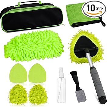 8PCS Windshield Cleaning Tool,19 Inch Car Windshield Cleaner Tool