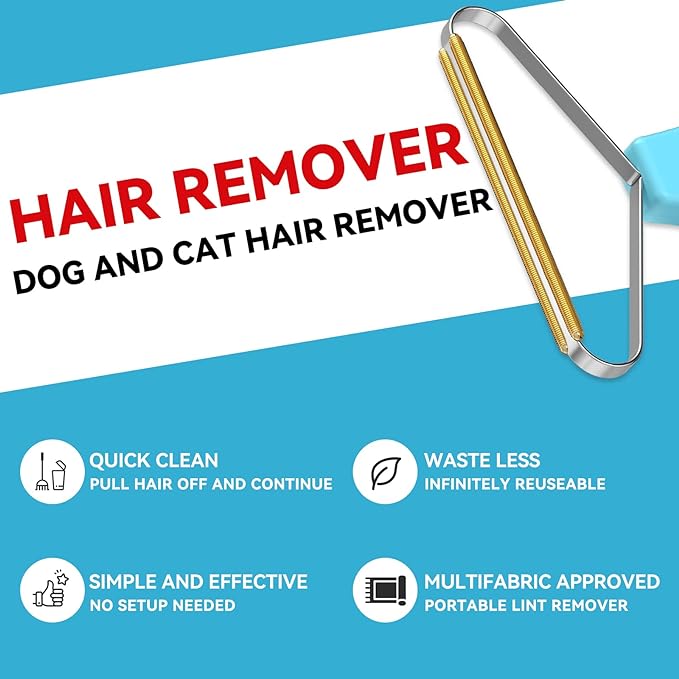 Lint Remover 3-Pack,Lint Shaver Cleaner Pro,Carpet Rake,Lint Brush,Fur Removal Tool,Portable Carpet Scraper,Clothes,Car Mats,Couch,Pet Bed,Furniture