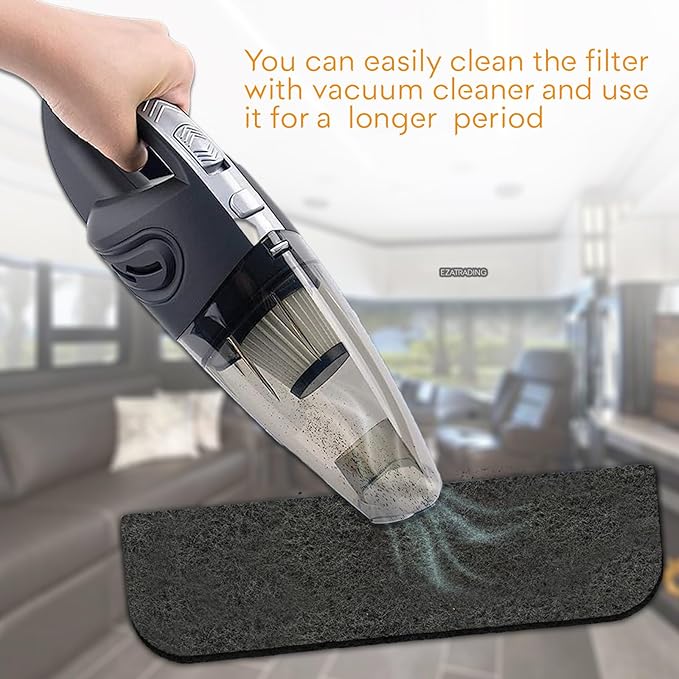 RV Premium Charcoal Activated Carbon Fiber Air Conditioner Filter - Air Duct AC Carbon Filter Replacement for RV AC Vent (4 Pack, 4" x 16")