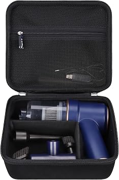 Hard Travel Case for KMM Handheld Car Vacuum Cleaner, Portable Auto Vacuum Cleaner Accessories Storage Bag Carrying EVA 
