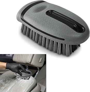 Carpet and Upholstery Cleaning Brush, Household Hard Bristle Brush, Car Plastic Gap Cleaning Brush, Universal Auto Detai
