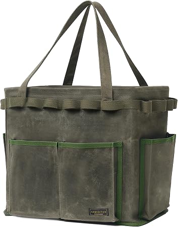 Space-saving Rectangular Car Trunk Organizer - Self-Standing Portable Organizer Collapsible Down to 3 Inches, 14" x 13" 