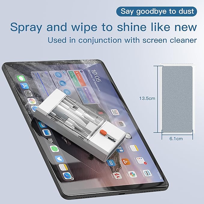 22 in 1 Precision Cleaning Kit – Professional Electronic Cleaning kit Cleaning Tools for Phone, airPods Headset, Keyboards, Cameras, Laptop & More
