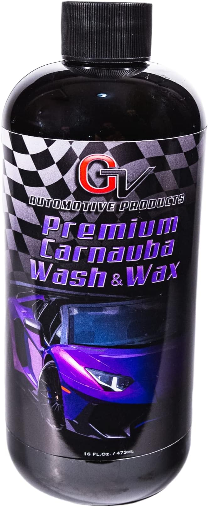 Detailing Products Premium Carnauba Car Wash and Wax, Car Wash and Wax Soap 16 oz